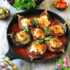 طرز تهیه بادمجان شکم پر شمالی خوشمزه و مجلسی با پنیر پیتزا