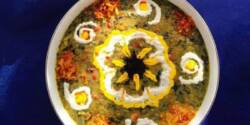طرز تهیه آش جو , ترکیبات آش جو , طرز تهیه آش جو تصویری