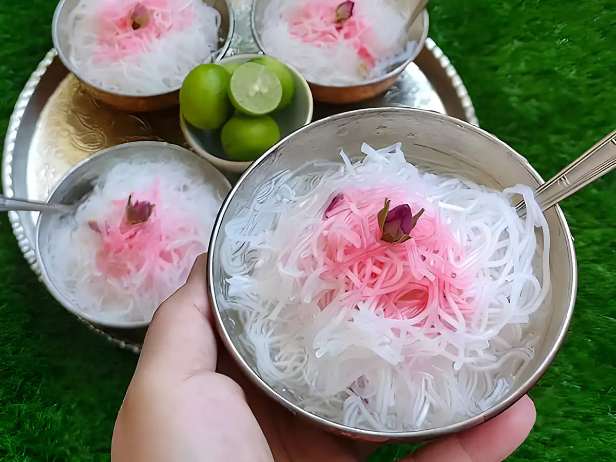 طرز تهیه فالوده