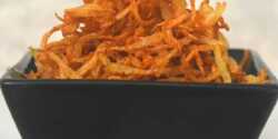 طرز تهیه پیاز داغ حرفه ای