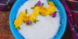 طرز تهیه شیر برنج خوشمزه و مخصوص به روش رستورانی