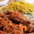 طرز تهیه باقالی پلو با ماهیچه زعفرانی خوشمزه به روش رستورانی