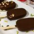 طرز تهیه کیم بستنی با روکش شکلاتی به روش کارخانه ای