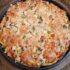 طرز تهیه پیتزا سیب زمینی خوشمزه و مخصوص با فر و بدون فر