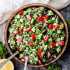 طرز تهیه سالاد تبوله لبنانی خوشمزه و مجلسی به روش رستورانی
