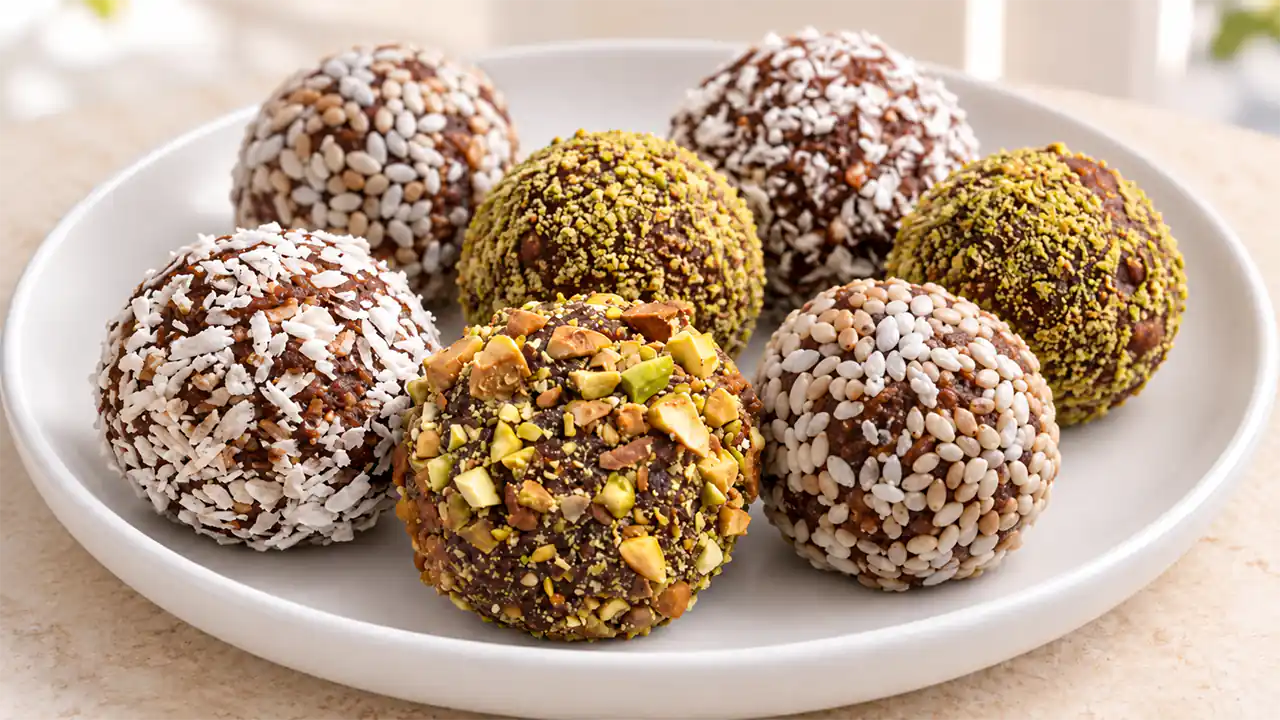 طرز تهیه ترافل خرما ساده و خوشمزه با بیسکویت پتی بور