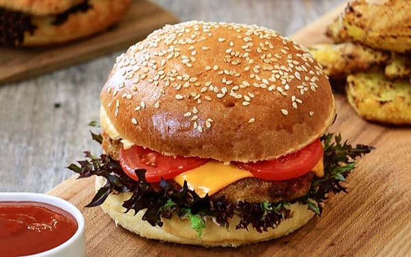 طرز تهیه چیکن برگر