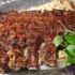 طرز تهیه دنده کباب کرمانشاهی خوشمزه با سس رستورانی