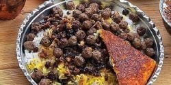 طرز تهیه قنبر پلو