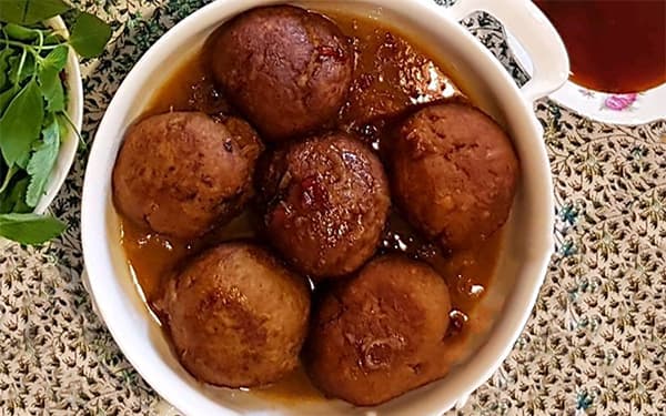 طرز تهیه هلو کباب