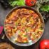 طرز تهیه املت اسپانیایی خوشمزه به روش رستورانی با پنیر پیتزا