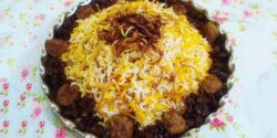 طرز تهیه رشته پلو