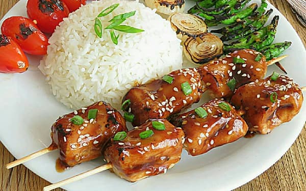 طرز تهیه جوجه کباب تریاکی