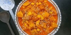 طرز تهیه خورش بوقلمون خوشمزه و مخصوص به روش رستورانی
