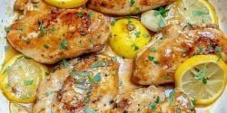 طرز تهیه مرغ لیمویی آبدار سرخ شده خوراک در فر بدون فر xvc jidi lvy gdl dd