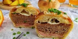 طرز تهیه پیتزا برگر