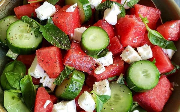 طرز تهیه سالاد تابستانی