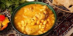 طرز تهیه آبگوشت قنبید خوشمزه و مقوی به روش سنتی قمی