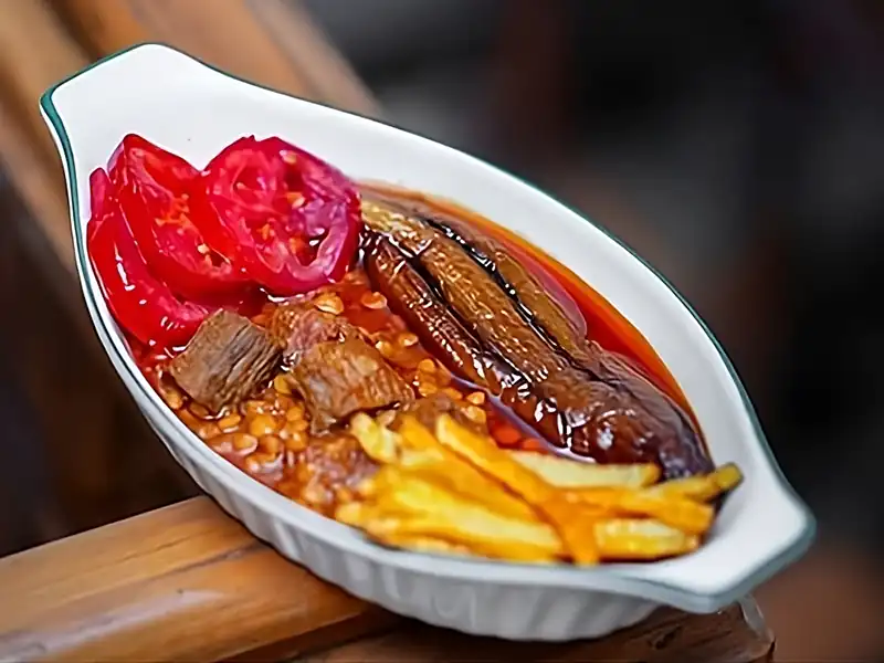 طرز تهیه خورش قیمه بادمجان