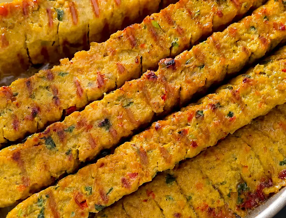 مایه کباب تابه ای مرغ در تابه