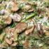 طرز تهیه خوراک قارچ و اسفناج خوشمزه و مخصوص خامه ای