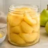 طرز تهیه کمپوت گلابی خوشمزه و سالم به روش کارخانه ای