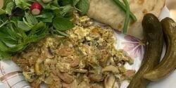 طرز تهیه املت تن ماهی خوشمزه و مخصوص به روش رستورانی