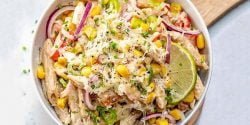 طرز تهیه سالاد ماکارونی مکزیکی