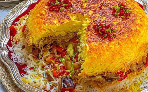 طرز تهیه ته چین کباب