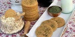 طرز تهیه بیسکویت جو پرک رژیمی با شهد انگور دوسر رژیمی جوین خواص سبوس دار ستاک xvc jidi fds dj