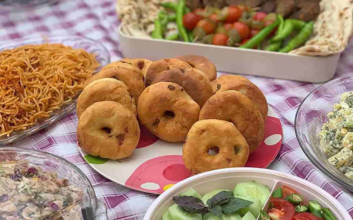 طرز تهیه دونات پیتزایی