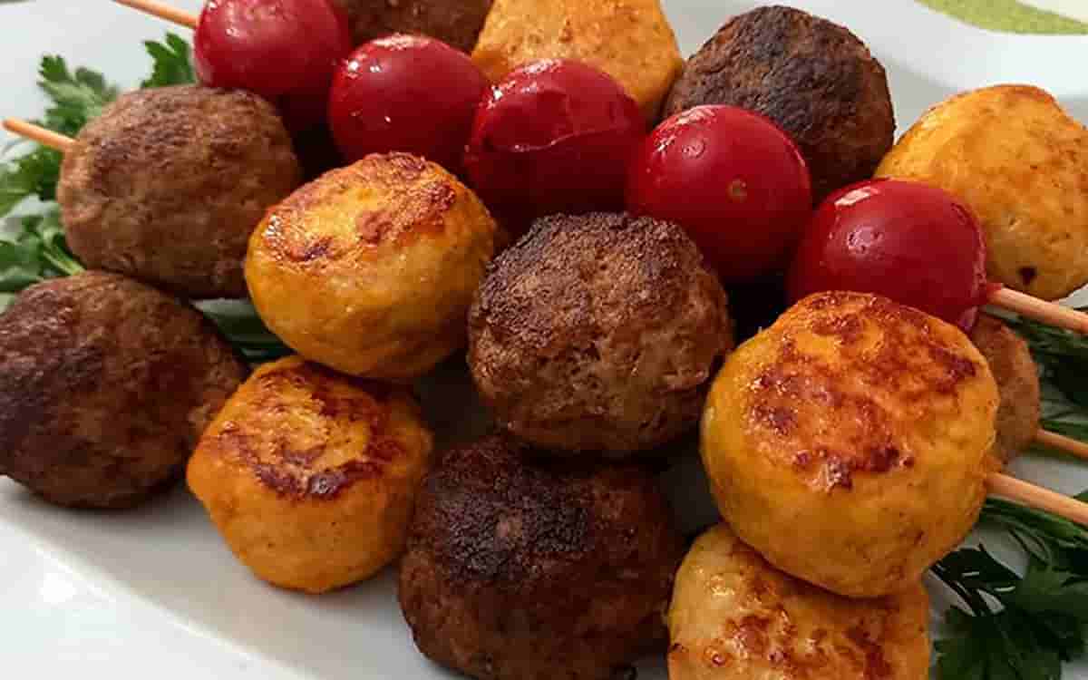طرز تهیه کباب تسبیحی