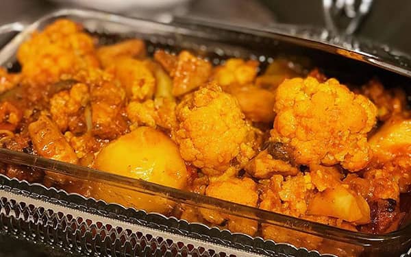 طرز تهیه خوراک گل کلم