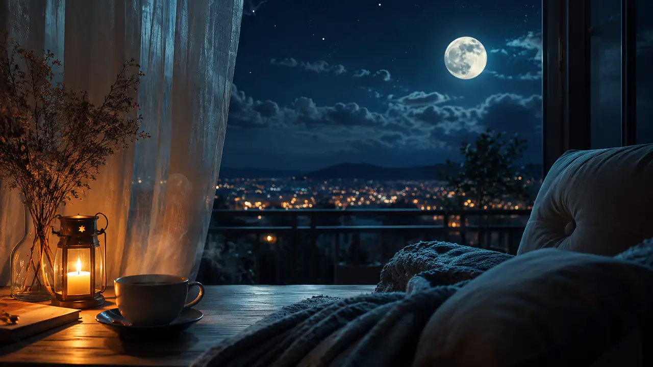 متن در مورد آرامش شب