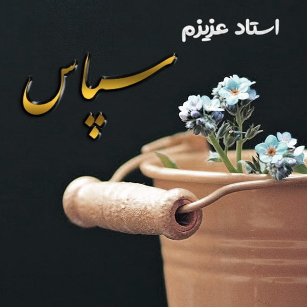 متن تشکر از استاد , عکس تشکر از استاد , تکست تشکر از استاد برای استوری اینستاگرام