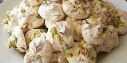 طرز تهیه شیرینی پفکی گردویی خوشمزه و ساده به روش قنادی