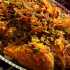 طرز تهیه شیرین پلو تهرانی خوشمزه با گوشت مرغ تکه ای