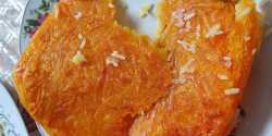 طرز تهیه ته دیگ سیب زمینی رنده شده خوشمزه شیشه ای
