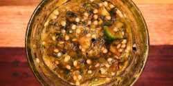  طرز تهیه ترشی بادمجان کبابی شمالی با رب انار با تمر هندی مجلسی نی نی سایت xvc jidi jvad fhnl hk  fhfd