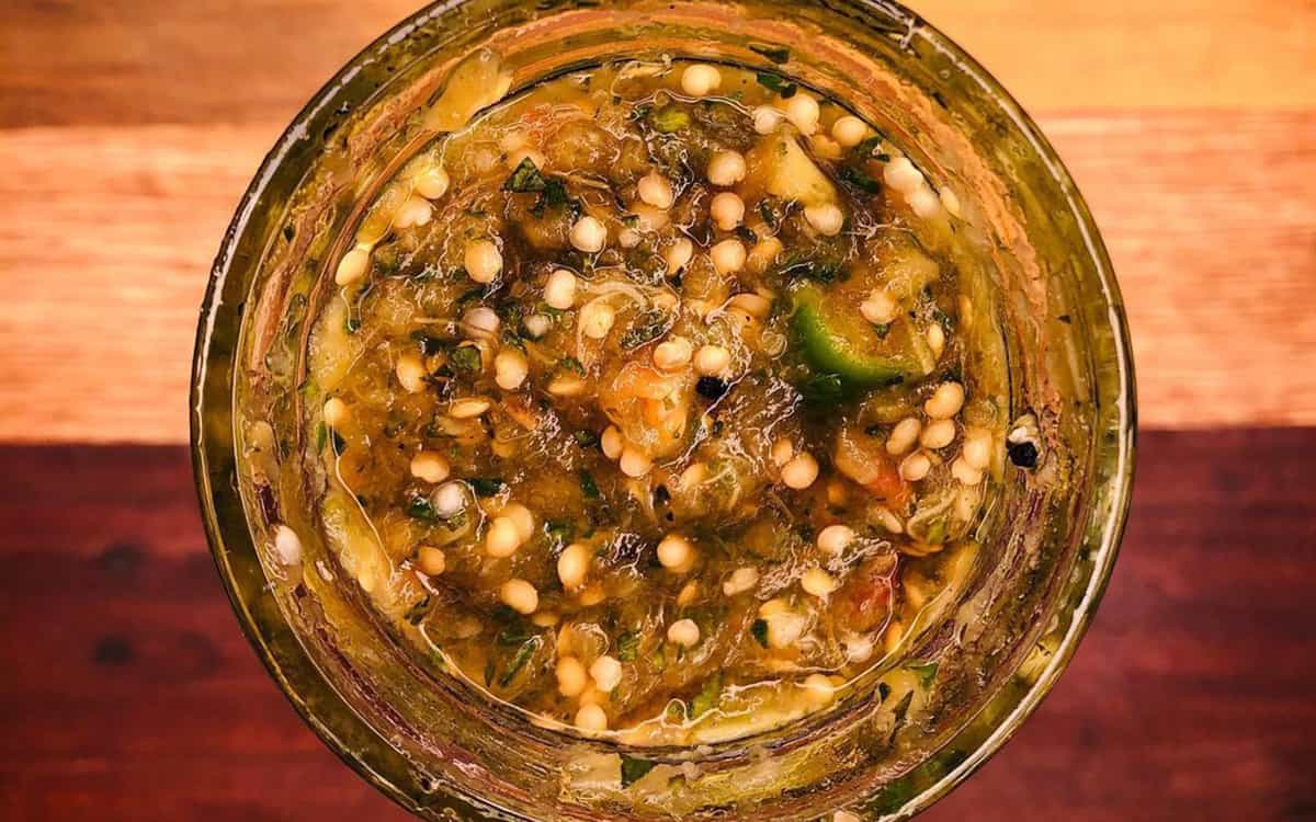 طرز تهیه ترشی بادمجان کبابی