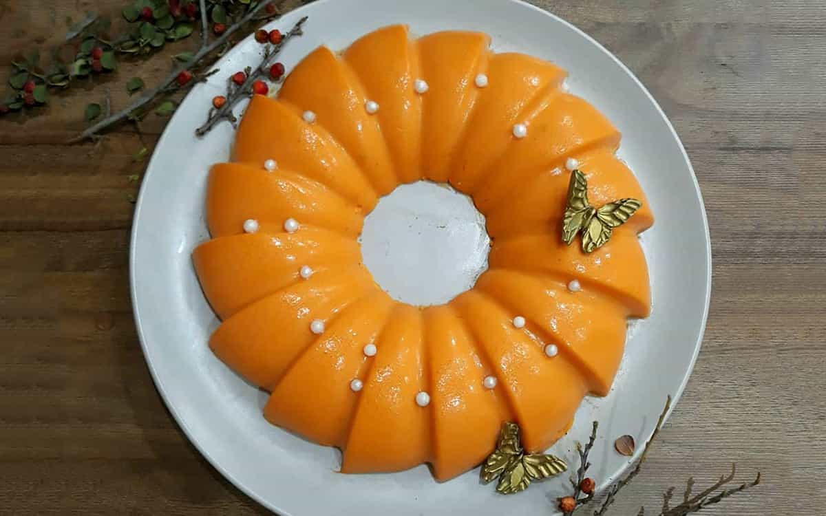 طرز تهیه دسر آب هویج بستنی