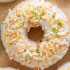 طرز تهیه دونات نارگیلی خوشمزه و مخصوص با دیزاین حرفه ای