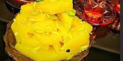 طرز تهیه حلوا کاسترد خوشمزه و مخصوص به روش بازاری