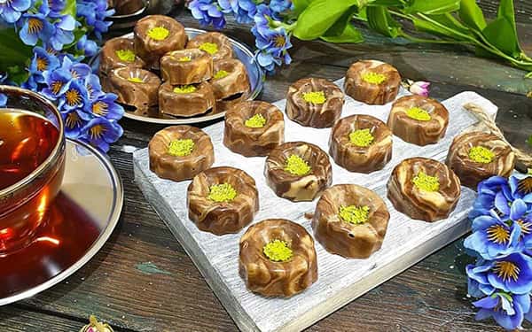 طرز تهیه حلوای مرمری