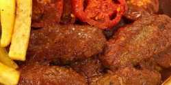 کباب گوله ای , طرز تهیه کباب گوله ای , دستور پخت کباب گوله ای