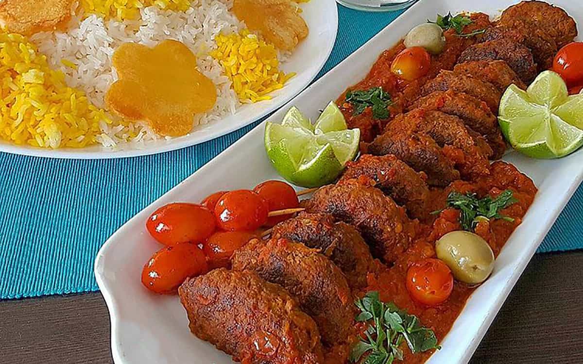 طرز تهیه کباب تابه ای مغزدار