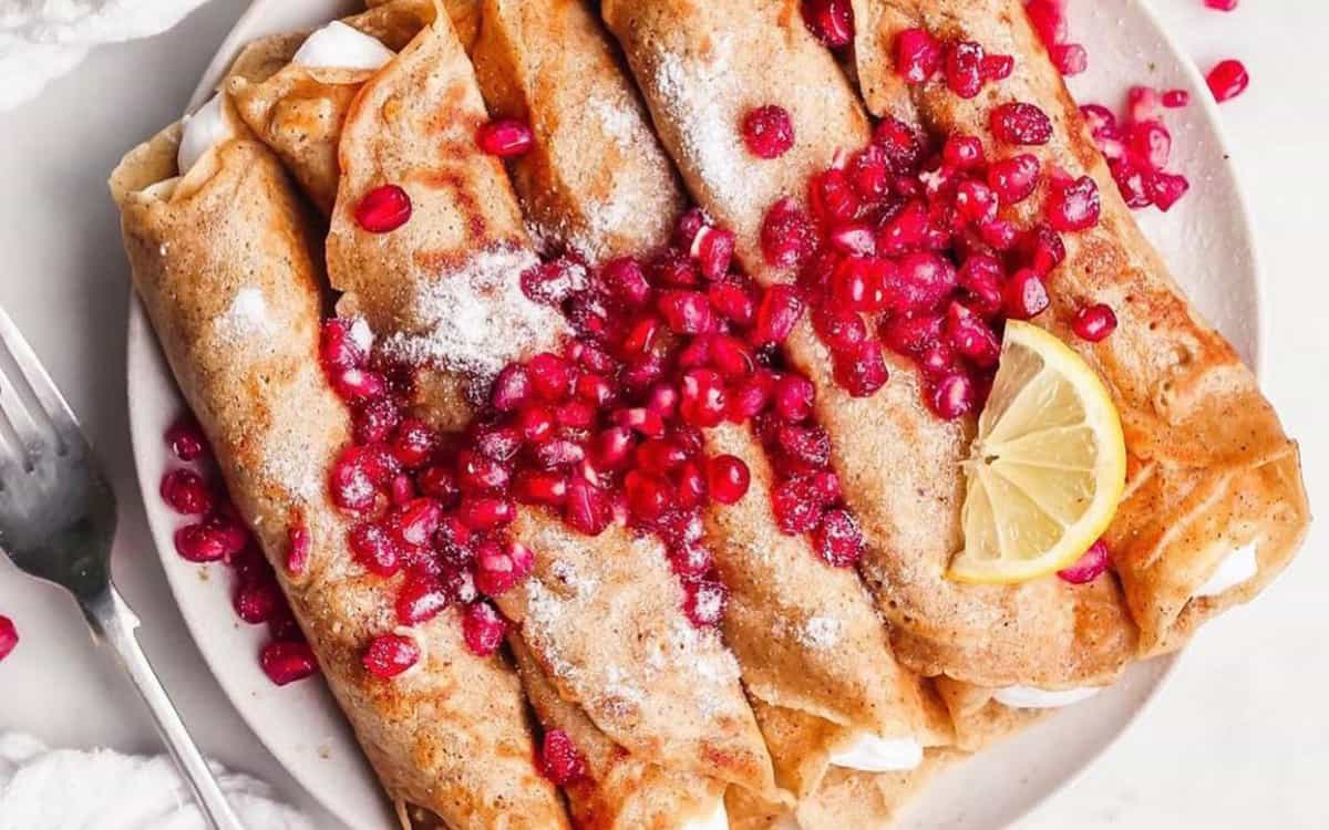 طرز تهیه کرپ وانیلی