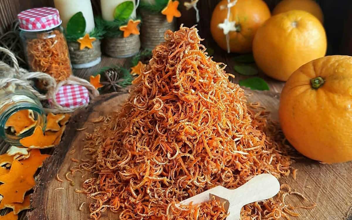 طرز تهیه خلال پوست پرتقال