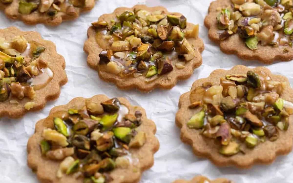 طرز تهیه کوکی باقلوا