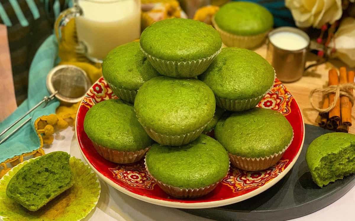 طرز تهیه مافین موز و اسفناج